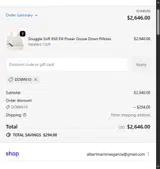 DOWN10 coupon verification screenshot