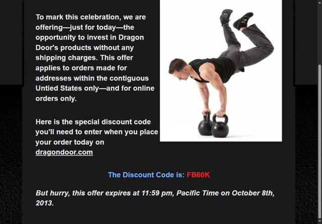 Dragon Door checkout page showing Dragon Door promo code box | Screenshot taken by SimplyCodes community member on Jul 23, 2025