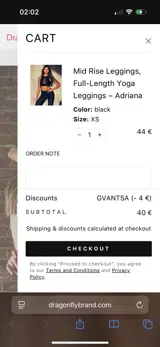Dragonfly Brand coupon verification screenshot