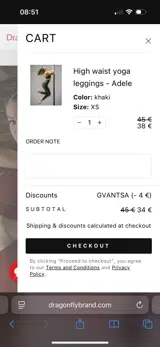 Dragonfly Brand coupon verification screenshot