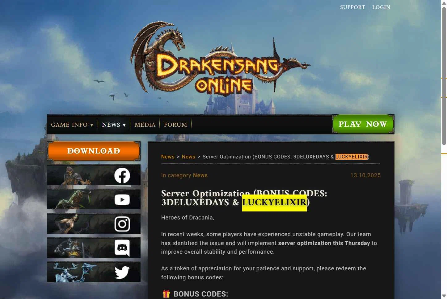 Drakensang checkout page showing Drakensang promo code box | Screenshot taken by SimplyCodes community member on Jan 17, 2026