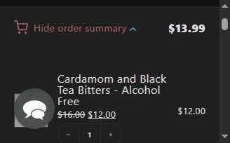 Dram Apothecary checkout page showing Dram Apothecary promo code box | Screenshot taken by SimplyCodes community member on Aug 30, 2025