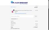 WELCOME10 coupon verification screenshot