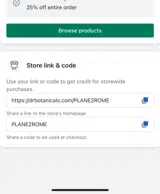PLANE2ROME coupon verification screenshot