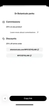 MYCOZYGLAM coupon verification screenshot