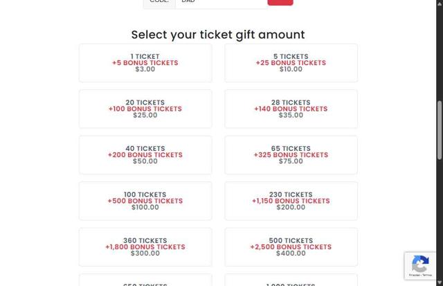 Dream Giveaway checkout page showing Dream Giveaway promo code box | Screenshot taken by SimplyCodes community member on Sep 6, 2025