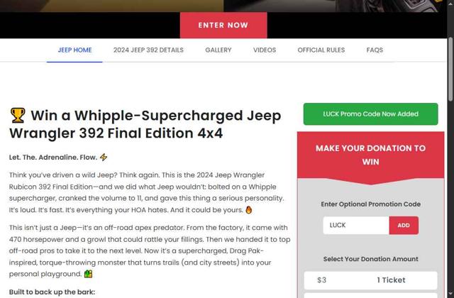 Dream Giveaway checkout page showing Dream Giveaway promo code box | Screenshot taken by SimplyCodes community member on Sep 7, 2025