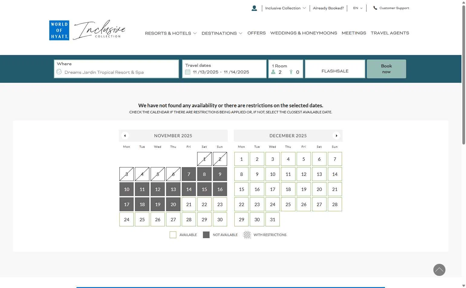 Dreams Resorts & Spas checkout page showing Dreams Resorts & Spas promo code box | Screenshot taken by SimplyCodes community member on Nov 7, 2025