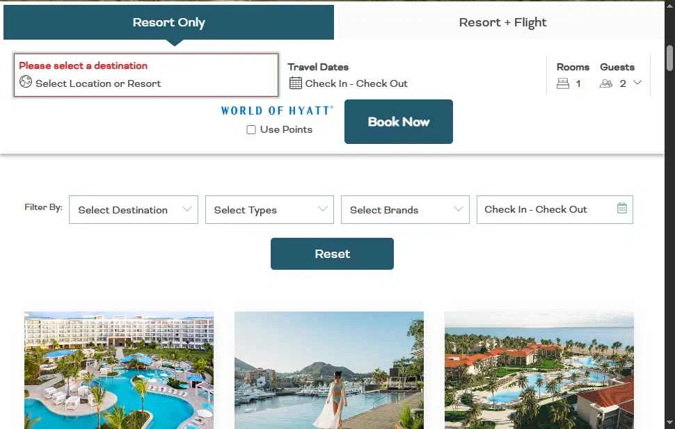 Dreams Resorts & Spas checkout page showing Dreams Resorts & Spas promo code box | Screenshot taken by SimplyCodes community member on Sep 6, 2025