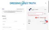 Dressing Your Truth coupon verification screenshot