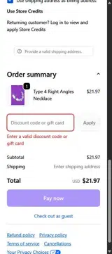 Dressing Your Truth coupon verification screenshot
