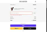 Dr. Harness coupon verification screenshot
