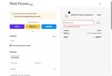 HYMAN30 coupon verification screenshot