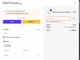 HYMAN coupon verification screenshot
