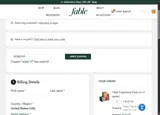 SOBER10 coupon verification screenshot