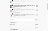WELCOME10 coupon verification screenshot
