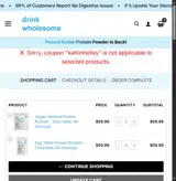 KAITLINHOLLEY coupon verification screenshot