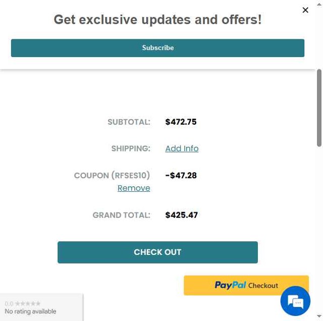 Dripworks checkout page showing Dripworks coupon code box | Screenshot taken by SimplyCodes community member on Jul 12, 2025