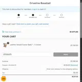 driveline10 coupon verification screenshot