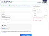 BDAY coupon verification screenshot