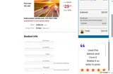 Driving Test coupon verification screenshot