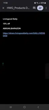 ABIGAILBARAZON coupon verification screenshot