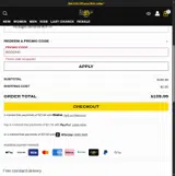 Dr. Martens coupon verification screenshot