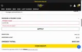 Dr. Martens coupon verification screenshot