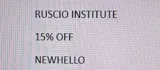 NEWHELLO coupon verification screenshot