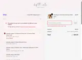 DTWCART10 coupon verification screenshot