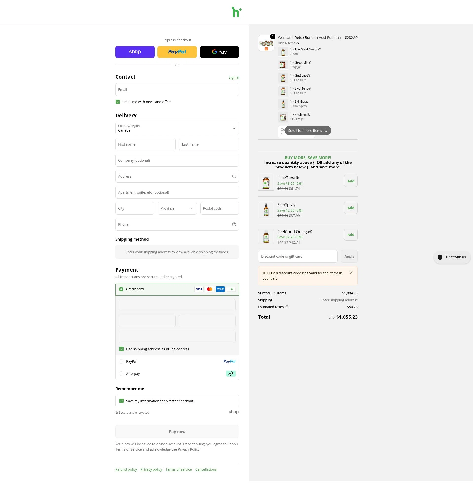 Dr. Peter Dobias checkout page showing Dr. Peter Dobias promo code box | Screenshot taken by SimplyCodes community member on Jan 26, 2026