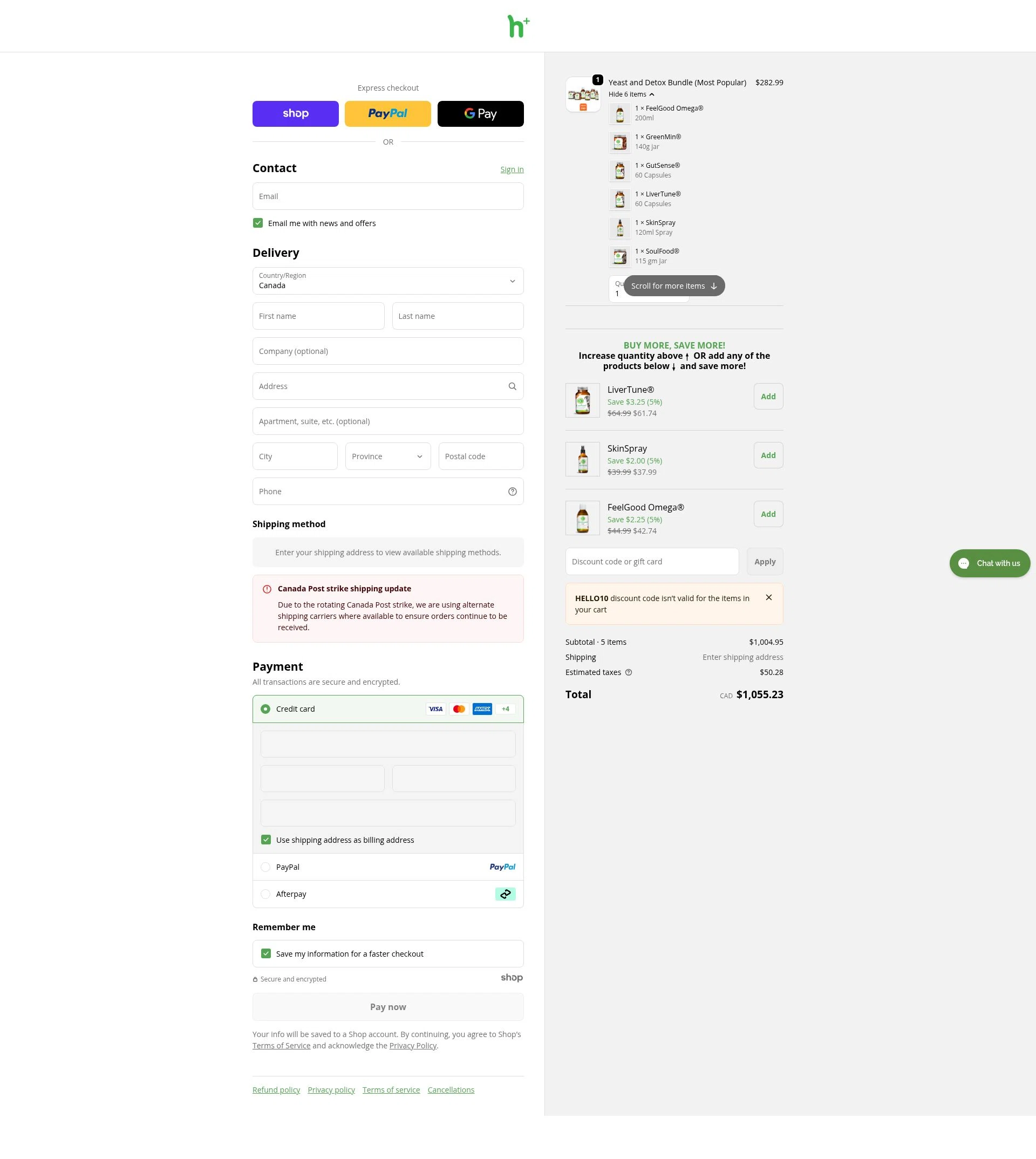 Dr. Peter Dobias checkout page showing Dr. Peter Dobias promo code box | Screenshot taken by SimplyCodes community member on Jan 1, 2026