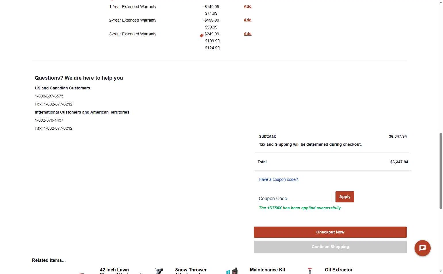DR Power Equipment checkout page showing DR Power Equipment promo code box | Screenshot taken by SimplyCodes community member on Jun 9, 2025