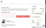 Dr. Weedy coupon verification screenshot