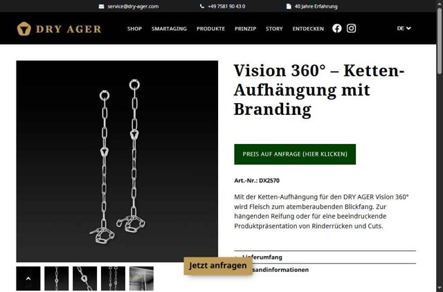 Dry Ager checkout page showing Dry Ager promo code box | Screenshot taken by SimplyCodes community member on Jun 13, 2025