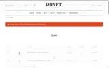 DRYFT coupon verification screenshot