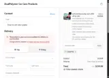 CWOFF50 coupon verification screenshot