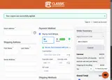 WELCOME25 coupon verification screenshot