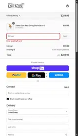 FALL10 coupon verification screenshot