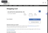 Duke University Press coupon verification screenshot