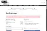 Duke University Press coupon verification screenshot