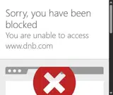 Dun & Bradstreet coupon verification screenshot