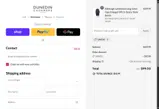 Dunedin Cashmere coupon verification screenshot