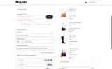 Dune London US coupon verification screenshot