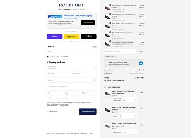 Dunham checkout page showing Dunham promo code box | Screenshot taken by SimplyCodes community member on Sep 13, 2025