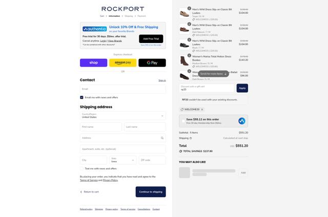 Dunham checkout page showing Dunham promo code box | Screenshot taken by SimplyCodes community member on Sep 9, 2025