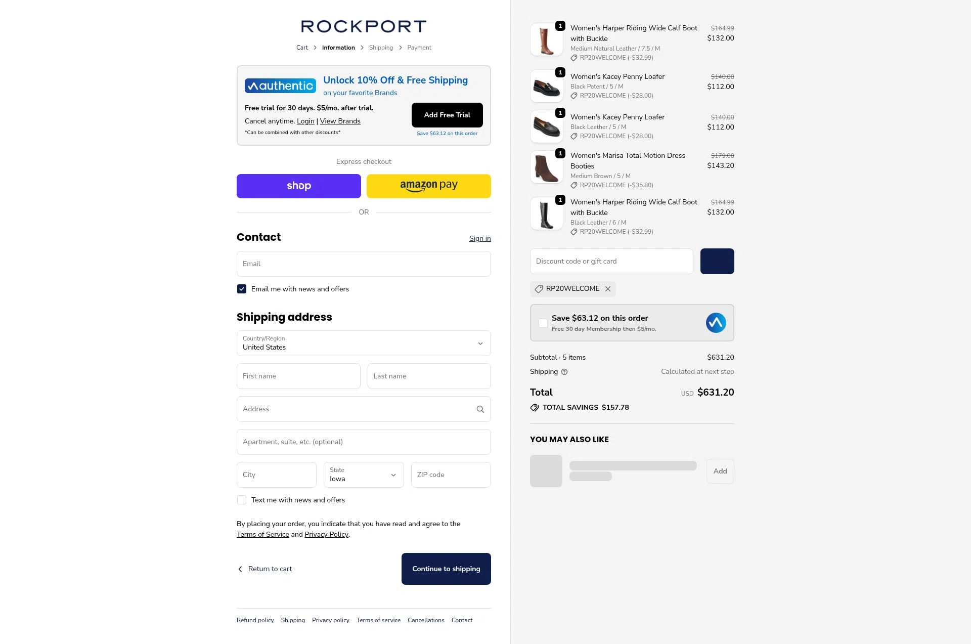Dunham checkout page showing Dunham promo code box | Screenshot taken by SimplyCodes community member on Jan 13, 2026