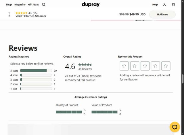 Dupray checkout page showing Dupray discount code box | Screenshot taken by SimplyCodes community member on Aug 22, 2025