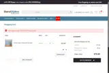 AUGUST23 coupon verification screenshot