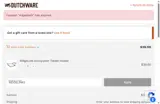 DutchWare Gear coupon verification screenshot